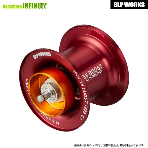 ●ダイワ SLPワークス　RCSB SV BOOST 1000 スプール G1 (レッド) 【まとめ送料割】