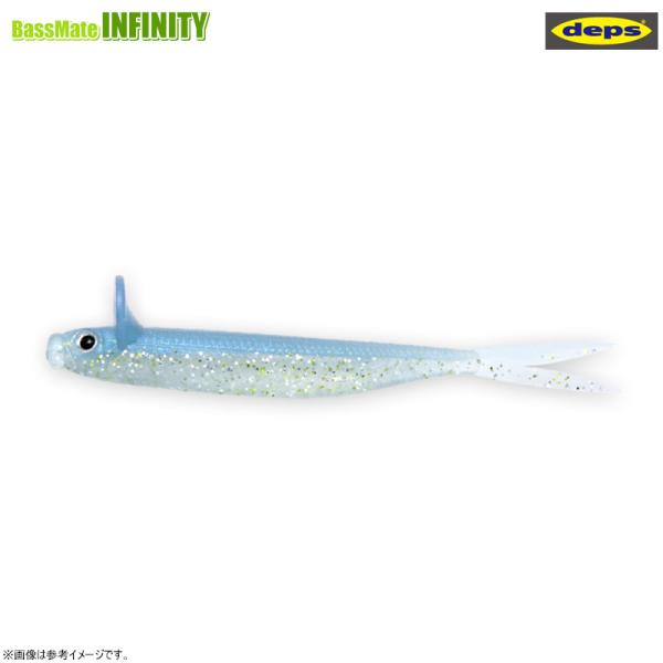 デプス ｄeps　フリルドシャッド 3.7インチ 【メール便配送可】 【まとめ送料割】