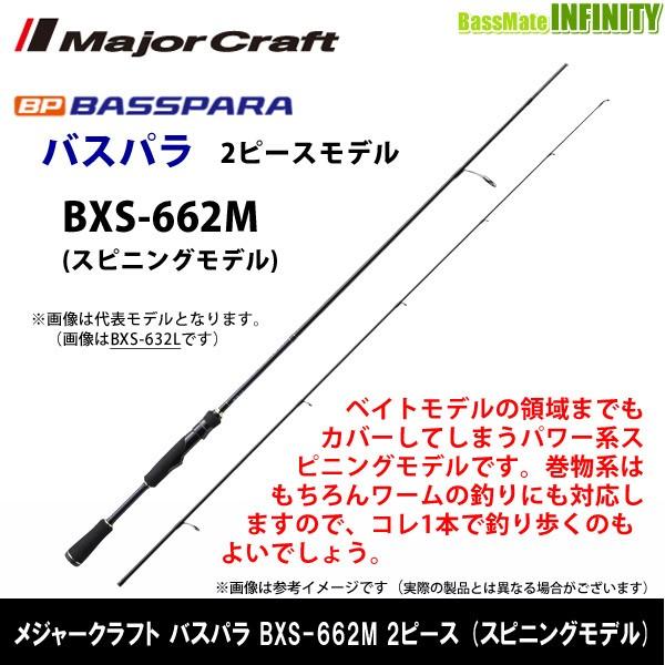 Major Craft ○メジャークラフト NEW バスパラ BXS-662M 2ピース