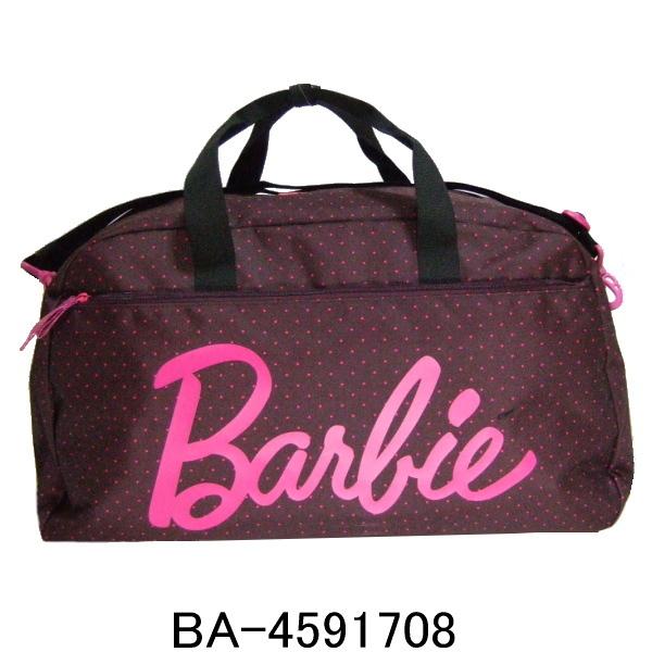 Barbie（バービー） リズ60cmボストン ブラウン×ピンクドット