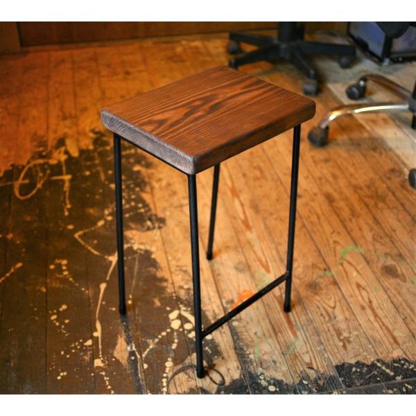 鉄職人の椅子】スツール1台【アイアン】高さ 50cm 高さのオーダー寸法