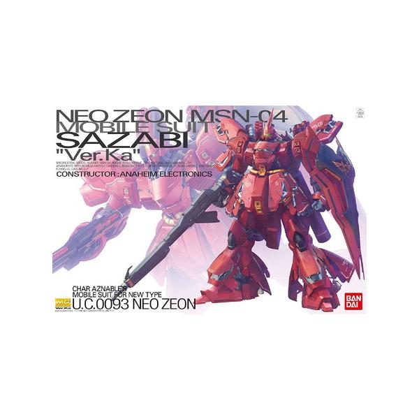 【中古】 1/100 MG MSN-04 サザビー Ver.Ka 「機動戦士ガンダム 逆襲のシャア」ガンプラ