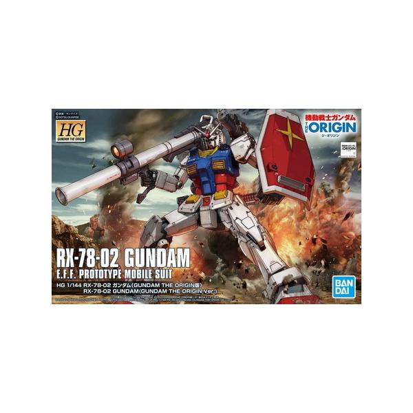 1/144 HG RX-78-02 ガンダム(GUNDAM THE ORIGIN版) 「機動戦士