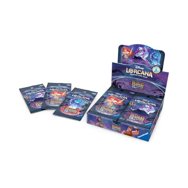 【未開封】ロルカナ TCG 日本語版 ブースターパック　逆襲のアースラ　カートン BOX】ディズニー・ロルカナ・TCG 日本語版 ブースターパック