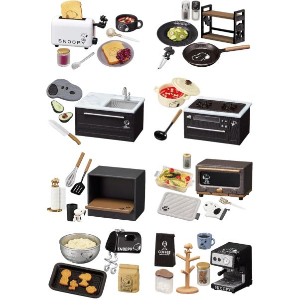 【BOX】PEANUTS Snoopy’s MONO KITCHEN 1box8個入り リーメント