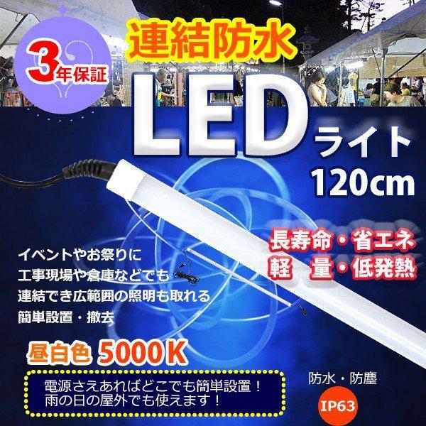  40W` h IP63 LEDu ACg JCg 120cm y1{z@J̓łOgp\̖h  ttiQtŘAgp\ 3Nۏ