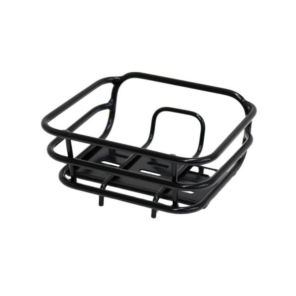 TWR製 汎用 フロントバスケット 汎用品 (ブラック) 黒 小型バスケット バスケット リアキャリア / フロントキャリア ※7月末頃出荷予約