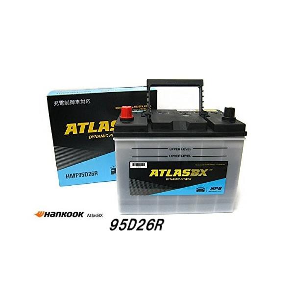ATLASBX HMF95D26R ハイパフォーマンス バッテリー(HPB) 充電