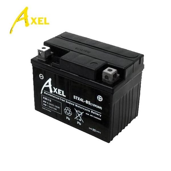 未使用品に近いA &Yu Axel STX7L-BS 12V 6Ah バッテリー batterys-cafe_stx4l-bs
