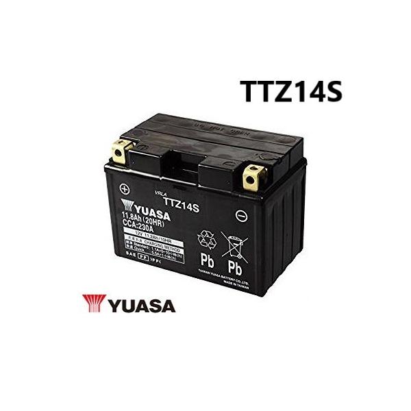 GSユアサ TTZ14S 台湾 ユアサ シールド型 バイク バッテリー