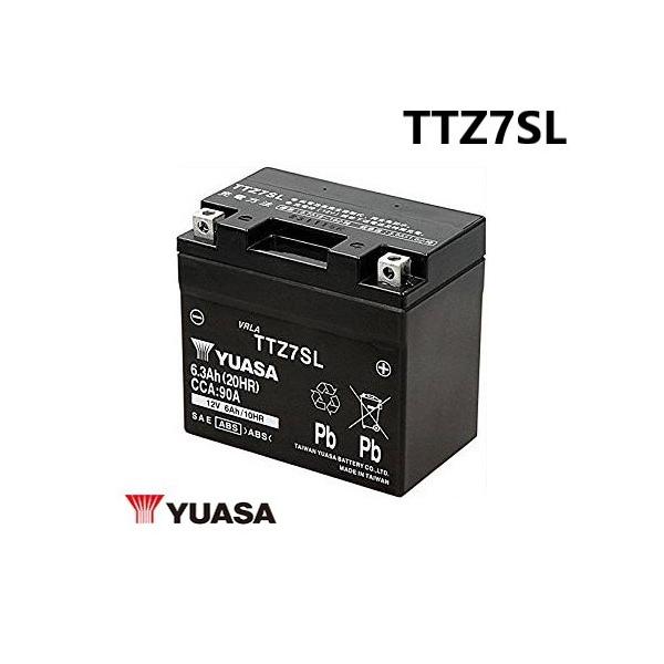 GSユアサ TTZ7SL 台湾 ユアサ シールド型 バイク バッテリー