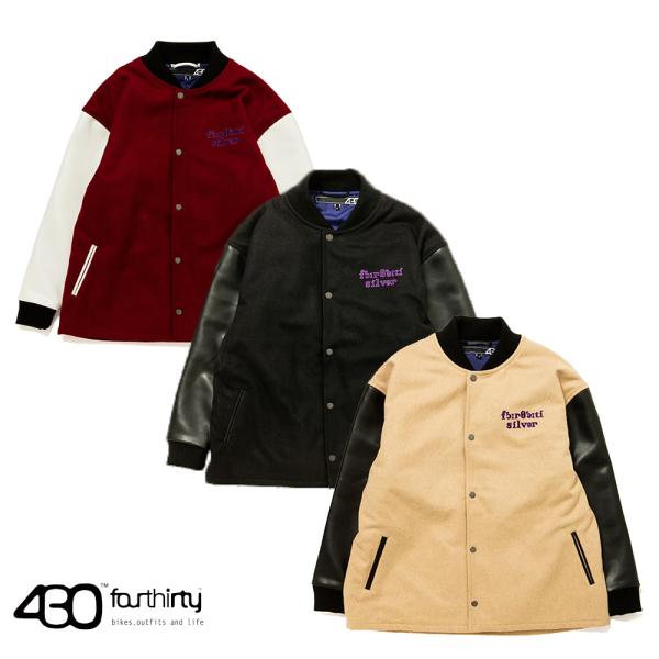 430 FOURTHIRTY フォーサーティー スタジアム ジャケット 430 FOURTHIRTY フォーサーティー スタジアム ジャケット
