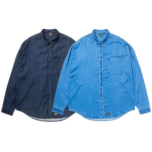 430 FOURTHIRTY フォーサーティー L/S L-DENIM MHAK SHIRT 25-005 2025