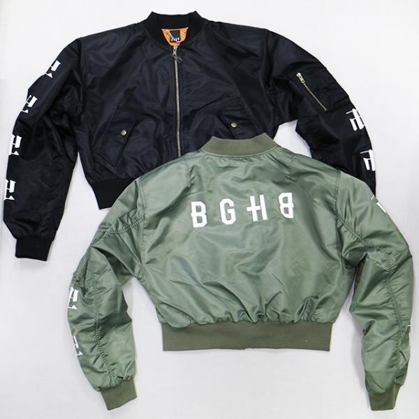 BAGARCH �o�K�[�` MILITARY JACKET �V���[�g�G���G�[�����W���P�b�g SHORT MA-1 BH-1087 OUTER AK-69 HIP HOP ���e�� �J�b�R�C�C �I�V���� TREND �g�����h