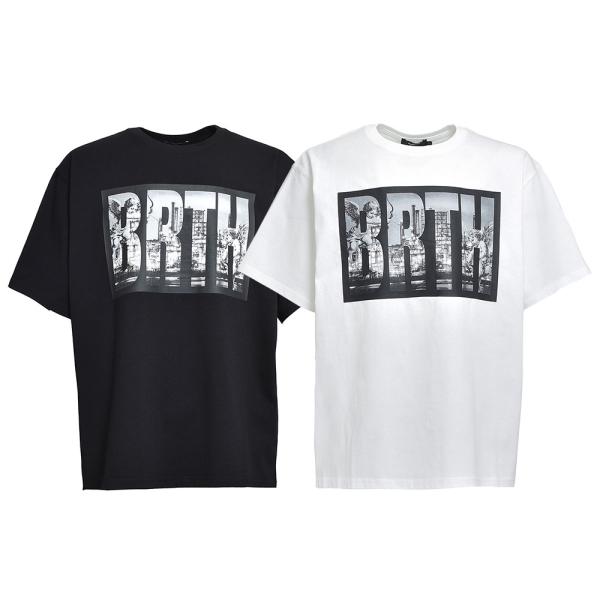 BREATH ブレス BRTH AREA LOGO TEE BR25SS-C5032 Tシャツ 半袖 フォトデザイン ストリート BAD HOP バッドホップ