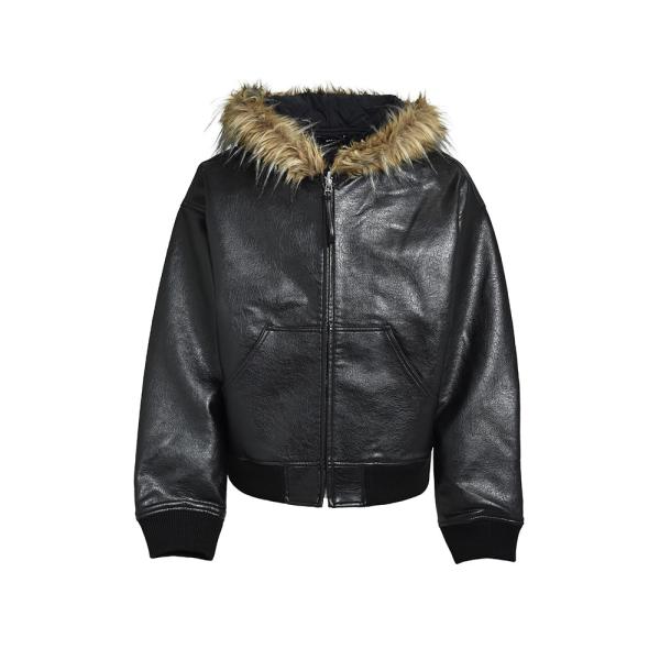 BREATH ブレス FAUX LEATHER FUR HOODED JACKET BR25AW-O0010 ファー