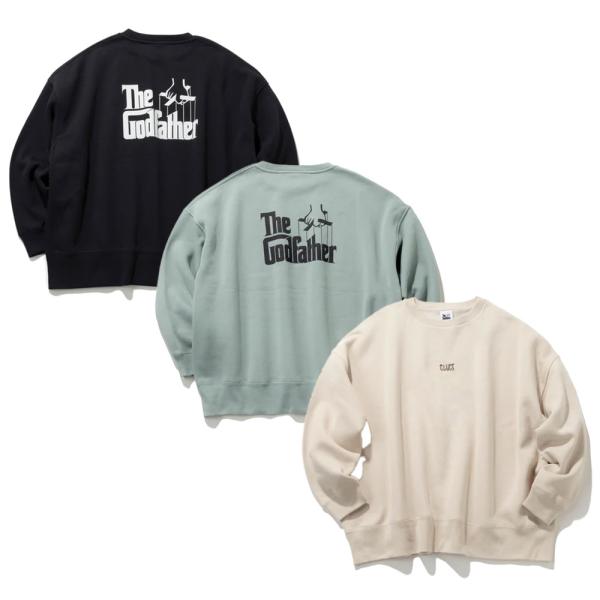 CLUCT クラクト × GODFATHER ゴッドファーザー O [CREW SWEAT