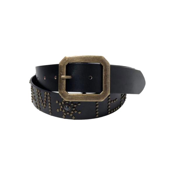 DREAMTEAM dream Team ドリームチーム Dream Team Dot Stud Leather Belt DT-891 レザーベルト スタッズ