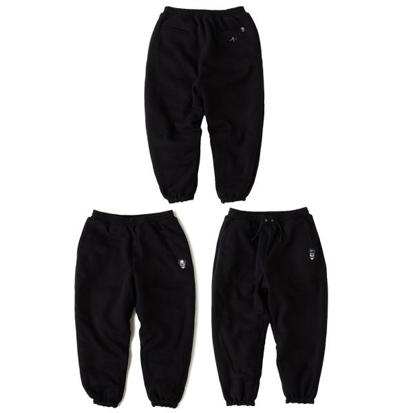 FAT 大友 昇平×Sb×F.A.T. スカル黒 スウェットパンツTITCH