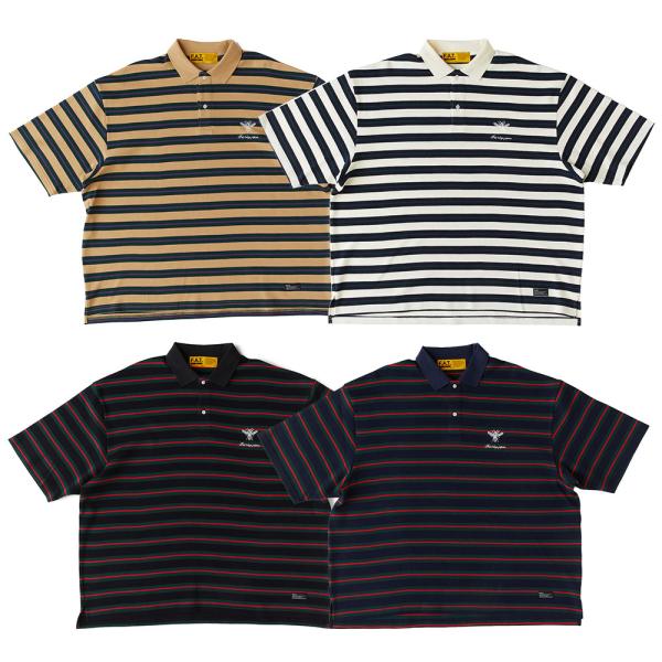 美品エフエーティー FAT ポロシャツ FAT ブラック ボーダーBEEDER 楽天