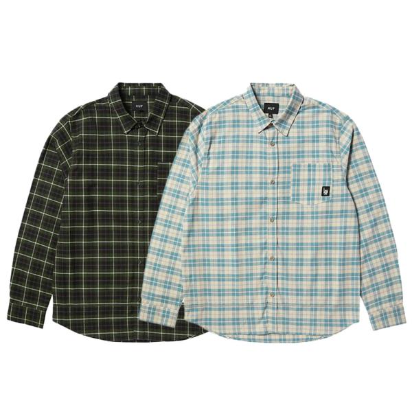 HUF 大麻　半袖シャツ　総柄　XLサイズ battleline-web_huf-152