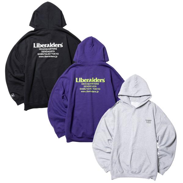 【 Liberaiders 】HEADQUARTER HOODIE Liberaiders（リベレイダース） HEADQUARTER HOODIE 733022601