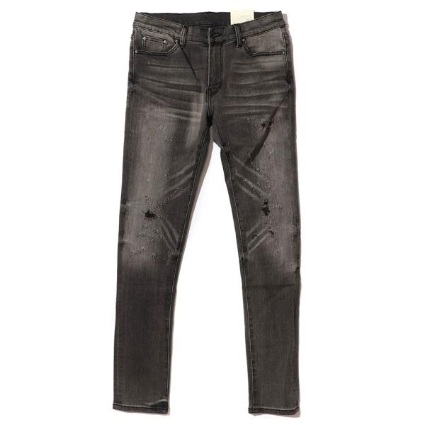 mnml 骨　31インチ　明日値上げします。 mnml（ミニマル） X145 Stretch Denim Grey 19ML-AW588D デニムパンツ