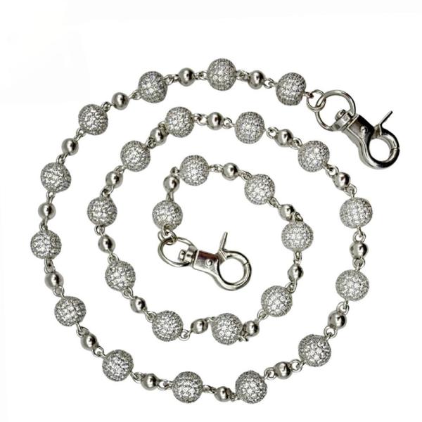 $ole only ソールオンリー $ole only Sphere Wallet Chain 8mm 24inch No.71 ウォレットチェーン ラッパー着用