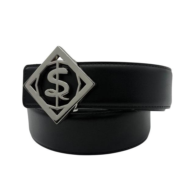 $ole only ソールオンリー $ole only Logo Leather Belt No.80 レザーベルト ブランドバックル 定番ロゴ ラッパー着用