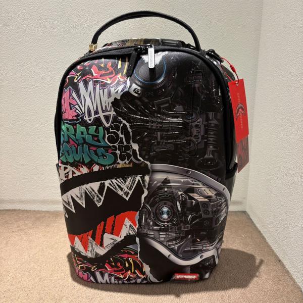 SPRAY GROUND スプレーグラウンド SPLIT CYBERSHARK BACKPACK