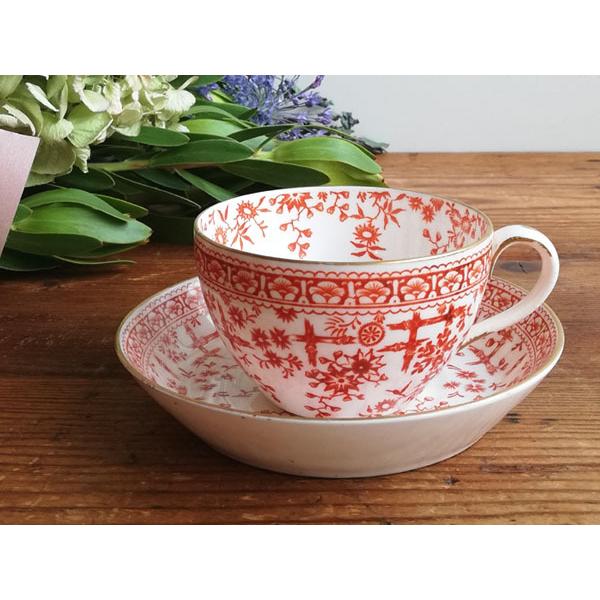 ヴィクトリアン Royal Crown Derby カップ ソーサー イギリスアンティーク Ki2917 Bau Antiques 通販 Yahoo ショッピング