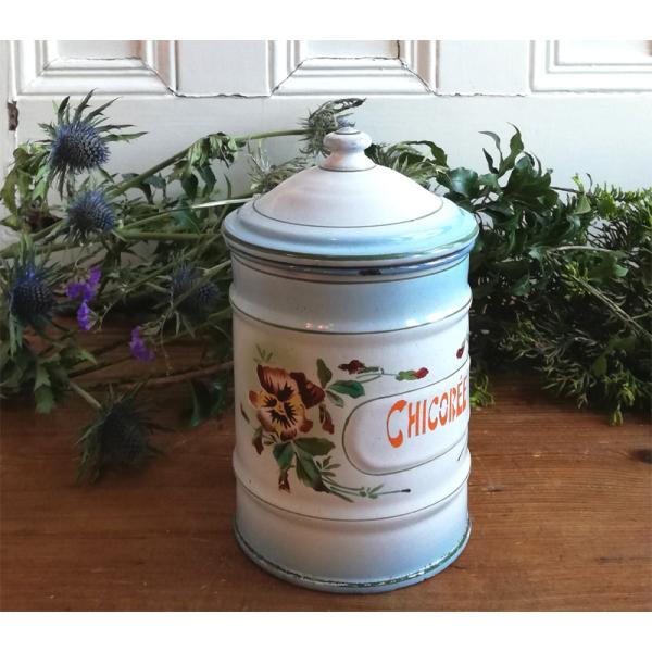 フランスアンティーク☆Japyホーローキャニスターセット-