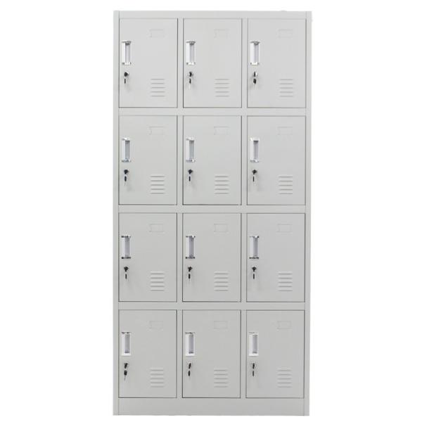 ロッカー おしゃれ スチールロッカー 12人用 グレー 鍵付き スペアキー付き 3列4段 スチール製 収納 オフィス 事務所 会社 店舗 業務用 更衣室 灰 Buyee Buyee 提供一站式最全面最專業現地yahoo Japan拍賣代bid代拍代購服務 Bot Online