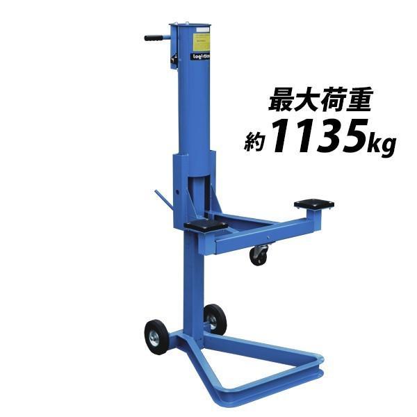 エアーサービスジャッキ　早く取引出来る方に。 エアーバンパージャッキ 最大荷重約1135kg 約2500lbs エアー式 エア