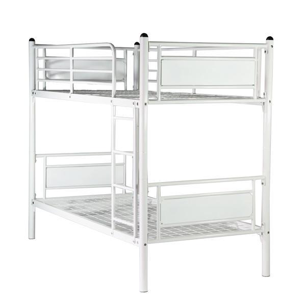 ◇◆パネル二段ベッド◇◆ ○大人気の二段ベッドシリーズ！！●パイプの柱の直径が、5ｃｍもあり丈夫でしっかりとした構造のパネル二段ベッドです○丈夫な作りなので、お子様にも安心してご使用頂けます。●また、画像のように、それぞれのお部屋に合わせて...