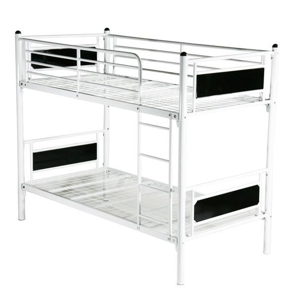 ◇◆パネル二段ベッド◇◆ ○大人気の二段ベッドシリーズ！！●パイプの柱の直径が、5ｃｍもあり丈夫でしっかりとした構造のパネル二段ベッドです○丈夫な作りなので、お子様にも安心してご使用頂けます。●画像のように、それぞれのお部屋に合わせて、二段...