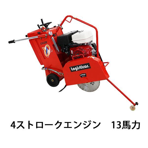 コンクリートカッターHonda GX390内蔵 4ストロークエンジン