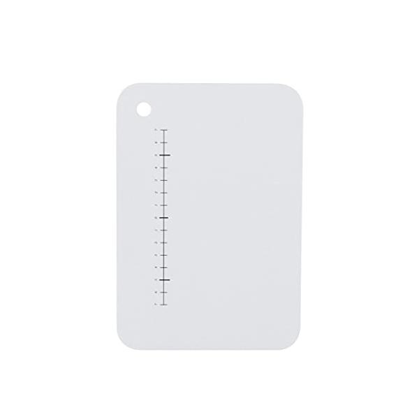 ホワイト/長さ21.5 x 幅15 cm/XS・Size:長さ21.5 x 幅15 cm・パッケージ個数:1・食材を切るときに・材質/本体:ポリプロピレン(抗菌剤入り)、耐熱温度:110℃・本体サイズ(約):幅215×厚さ2×奥行き150(...