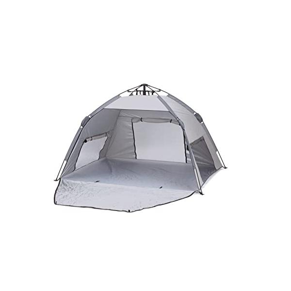 武田コーポレーション【テント 簡単設置 折りたたみ式】ライトグレー 約213×255×132cm オ baw-shps_aj4720xxx199ae47471