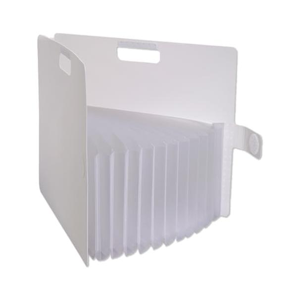 他サイト： サクラクレパス 書類 プリント 収納ケース こまごまファイル A4 ホワイト TF-A4#50の商品画像