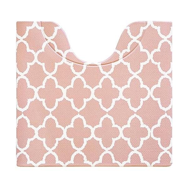 モロッカンモロッカン/標準/4905016019397・パッケージ個数:1・汚れても拭き取れる、お洗濯不要なトイレマットです。・マットについている折り目によりスキマにぴったりとフィットするので、尿ハネや汚れをしっかりガード。