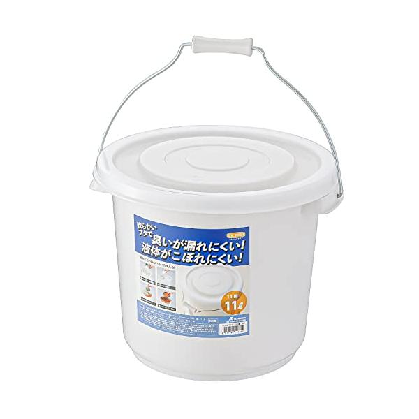 他サイト： リス シール バケツ グレー 11型 (11L) 『臭いが漏れにくい 液体がこぼれにくい』 日本製の商品画像