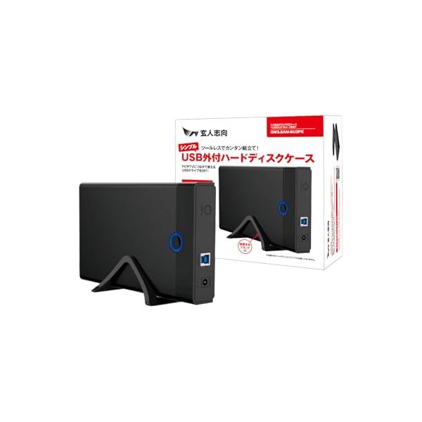 【価格応談】玄人志向HDDケース 2.5型&3.5型対応USB3.1Gen2接続 GW3.5AM-SU3G2P | GW3.5AM-SU3G2P | 玄人志向 USB3.2 Gen.2接続 3.5