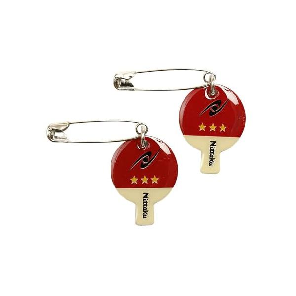 無/ＦＦ/NL-9671・パッケージ個数:1・タイプ : ゼッケン止め用安全ピン・仕様 : 2個入り=1組・サイズ : 25×19 (mm)