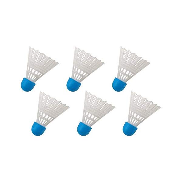 6個入りホワイト/-/34152・Style:6個入り・パッケージ個数:1・素材:PE/ナイロン・重量:8g・6個入り・フルスイングでも遠くまで飛ばない・室内練習にも