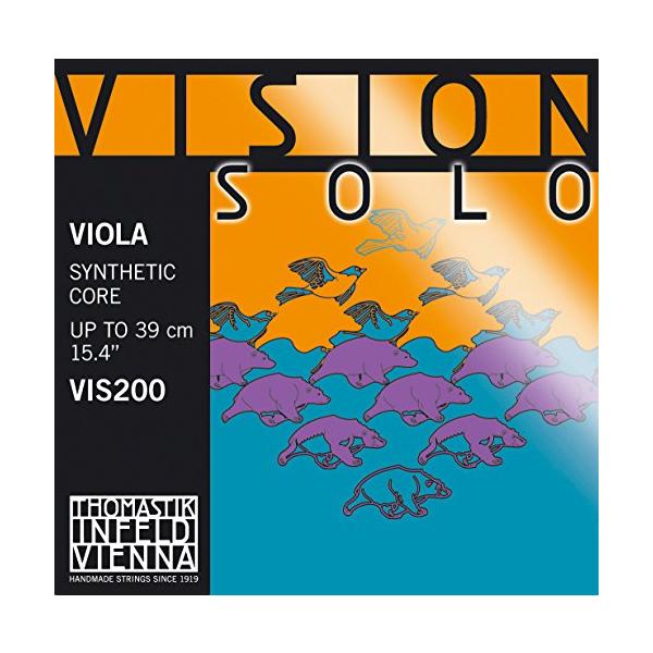 (D線) VIS22-/-/VIS22・Style:(D線) VIS22・パッケージ個数:1・バイオリン、ビオラ弦の名門、オーストリアのトマスティック・インフェルド社製・D: VIS22 シンセティックコア/クロム巻・テンション:ミディアム