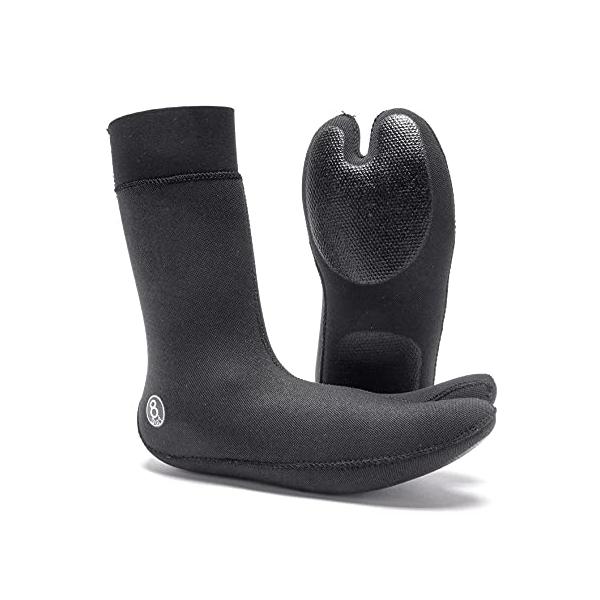 SURF8 3mmマグマソックスＬ サーフエイト(SURF8)】3mm マグマソックス 2股 L 84F1MM1 : B&W