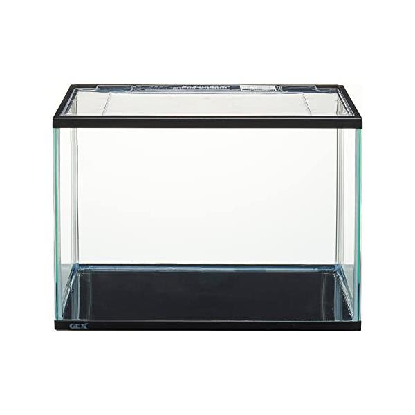 他サイト： GEX AQUARIUM ポリスチレン マリーナL水槽ブラック ブラックフレーム水槽 MR-400BK-N W39.8×D25.4×H28cmの商品画像