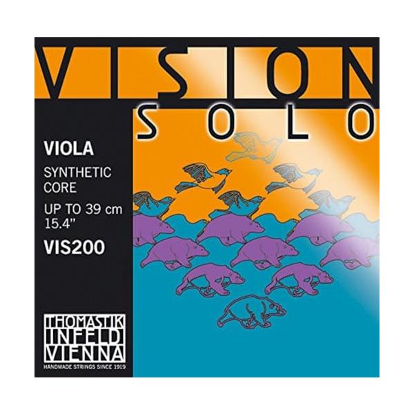 (A線) VIS21-/-/VIS21・Style:(A線) VIS21・パッケージ個数:1・バイオリン、ビオラ弦の名門、オーストリアのトマスティック・インフェルド社製・A: VIS21 スチール/クロム巻 (ボールエンド・ループエンド兼用...