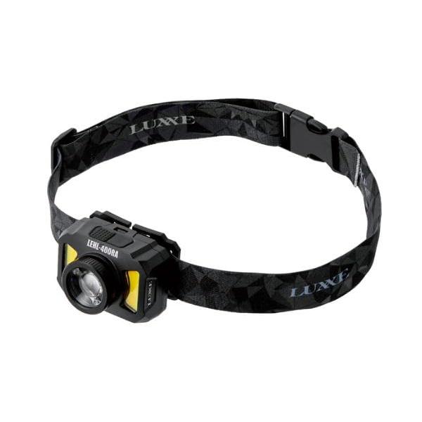 ブラック/約D60×W60×H45mm/LEHL400RA・パッケージ個数:1・本体サイズ: 約D60×W60×H45mm (重量 約94g 電池込み)・ボディカラー: ブラック・使用電池: 単4形乾電池×3本(充電式ニッケル水素電池単４形...